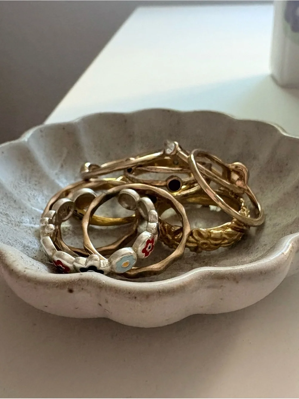 Gold Stackable Rings - Women's Jewelry